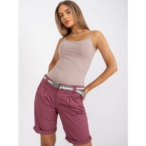 Fresh Made Shorts-D63990Z63080Z-dark pink Slike