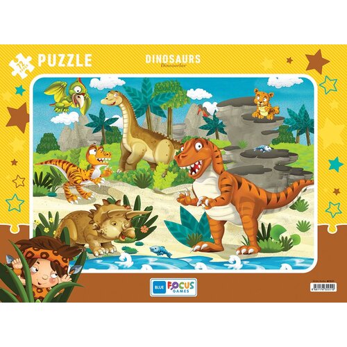 Blue Focus Puzzle Dinosaurus &amp;ndash; 72 delova Slike