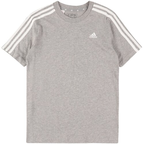 Adidas Tehnička sportska majica 'Essentials 3-Stripes ' siva melange / bijela Cijene
