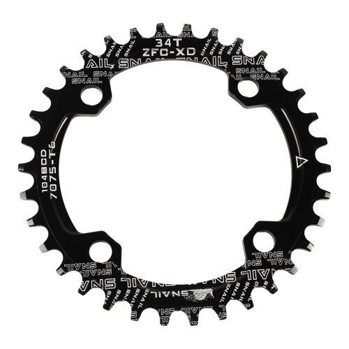  Zupčanik 34 zuba crna boja,bcd104 ( BIKELAB-039 ) Slike