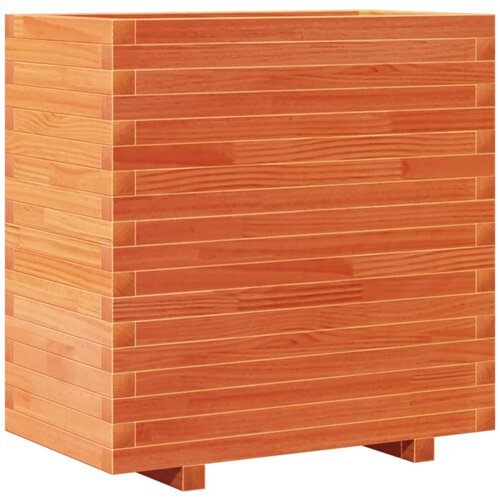 Maison Chic Vrtno cvetlično korito - Cvetlični Lonec voščeno rjavo 70x40x72 cm trdna borovina, (21789429) Cene