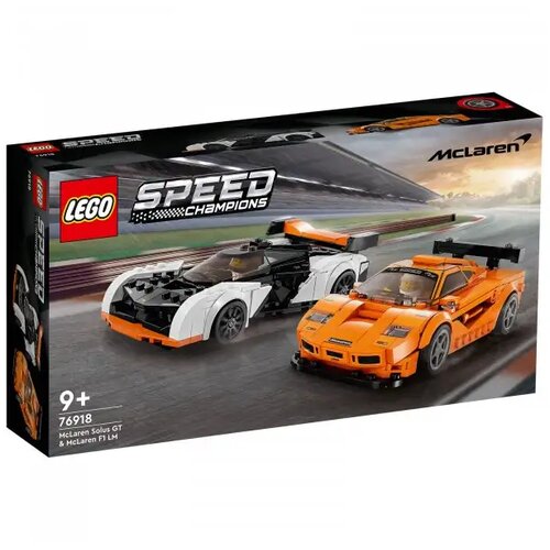 Lego speed champions mclaren solus gt and mclaren f1 lm ( LE76918 ) Slike