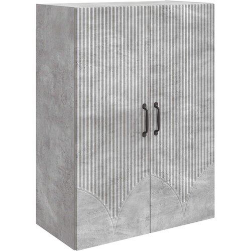 vidaXL Omara za steno Betonsko siva 66 x 34,5 x 90 cm Inženirski les, (5000246932) Cene