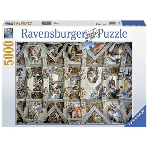 Ravensburger puzzle (slagalice)- siksinska kapela 5000 Slike