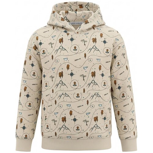 Lucky Kiddo pulover DR LK-KBHOD 2_26 CL B 033451 F bež 146 Slike