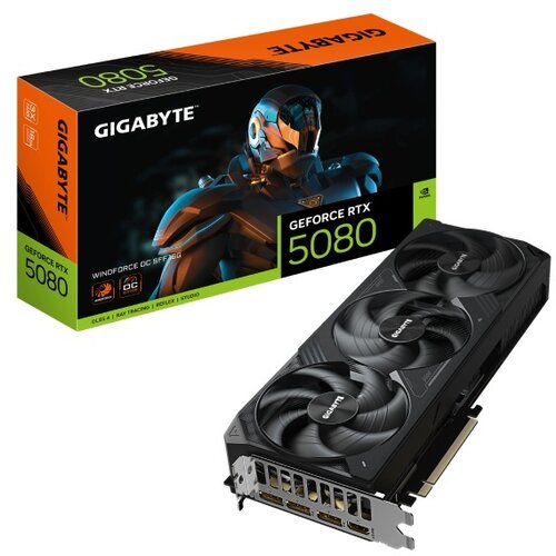  SVGA PCIE GIGABYTE GV-N5080WF3OC-16GD GDDR7 256bit crna Cene