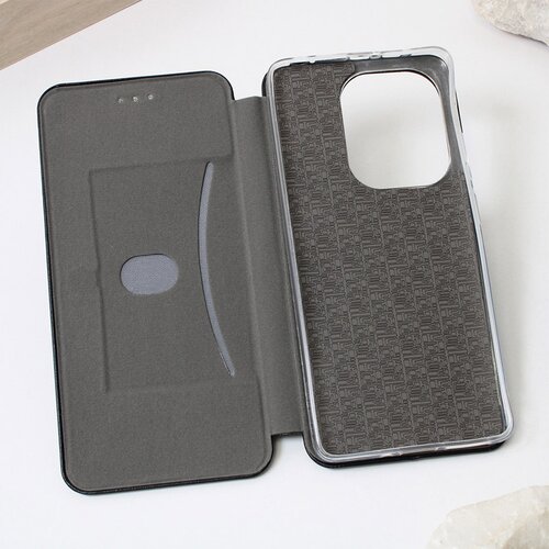 Teracell Maska za Xiaomi Redmi Note 13 Pro 4G (EU) na preklop Flip Premium crna Slike