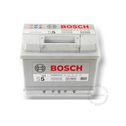 Bosch S5 63 Ah +D akumulator Slike