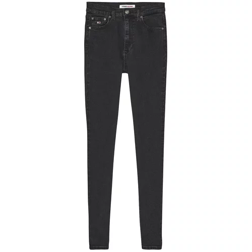 Tommy Jeans Traperice 'SYLVIA HIGH RISE SKINNY' crna