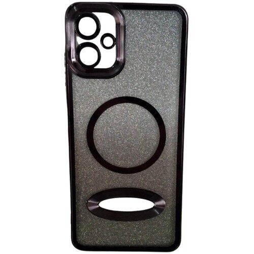 Magsafe glitter maskica Samsung A05 Black Cene