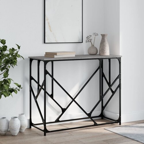 VidaXL Konzolni stol boja hrasta sonome 100x40x80 cm konstruirano drvo Slike