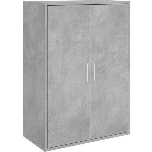 Maison Chic Komoda - Predalnik betonsko siva 60x31x84 cm inženirski les, (21720528) Cene