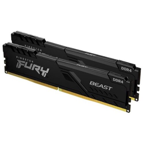 Kingston FURY Beast RGB, 32GB DDR4 (2x16GB), 3200MHz, CL16, KF432C16BB1AK2/32 Cene