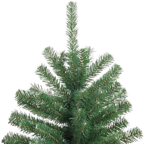  Umjetno božićno drvce Zelena 240 cm PVC i Čelik i Plastika 125 x 125 x 240 cm Slike
