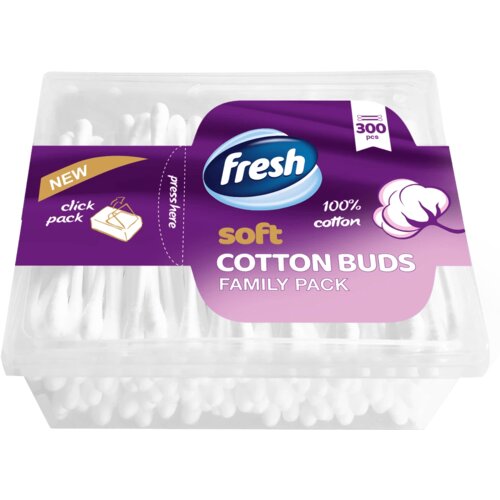Fresh Štapići za uši cotton buds 300kom Cene