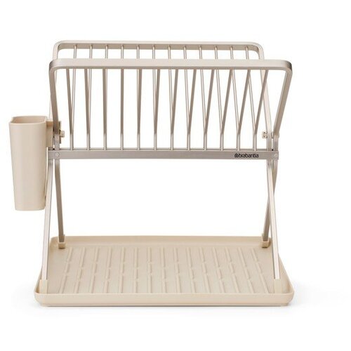 Brabantia Bež kovinski dvonadstropni odcejalnik posode 37x33 cm &amp;ndash; Slike