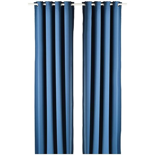 Aberto Design Kupatilska zavesa Halkali 250, 145x250 cm, Tamnoplava Slike