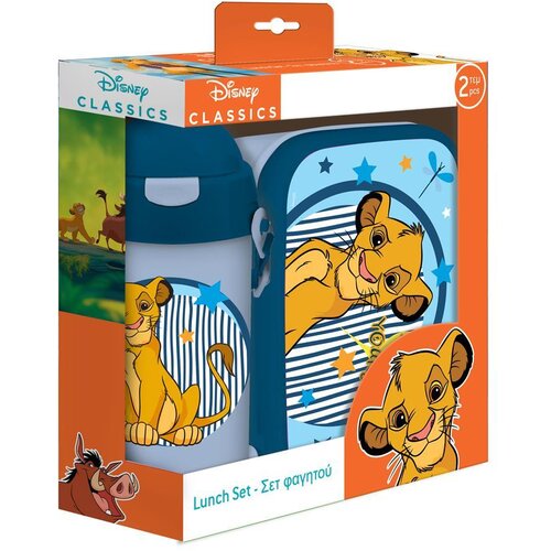 Disney Classics Set za užinu Lion King 563078 plavi Slike