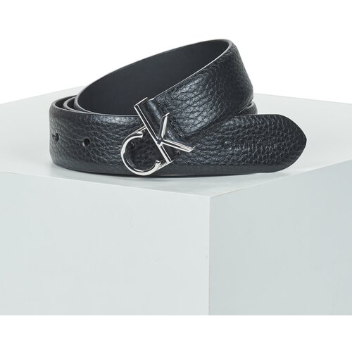 Calvin Klein Jeans CK LOGO BUCKLE BELT3.0_PBL Crna Slike