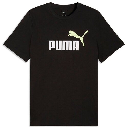 Puma Mu&amp;scaron;ka majica kratkih rukava Ess 2 Color N0.1 Logo, Crna Slike