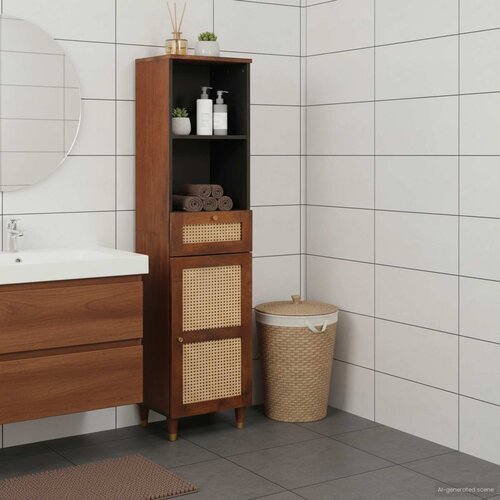  Kreveta s ladicama Smeđa 38 x 33,5 x 160 cm Čvrsto drvo manga Cijene