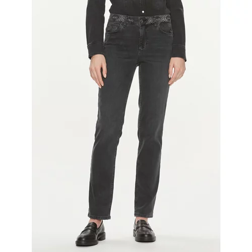 Liu Jo Jeans hlače UF3016 D4391 Siva Slim Fit
