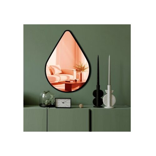 WALLXPERT Ogledalo Ozgl516, 40x55 cm, Rose-gold Cene