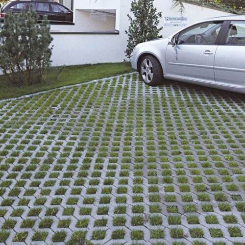 Semmelrock Kocka za travnati opločnik (D x Š x V: 60 x 40 x 10 cm, Beton, Siva) Cijene