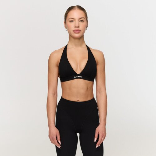 GymBeam Fierce Halter Sports Bra Black S Cene