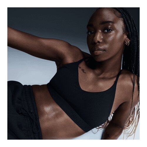 Nike Bra Indy Light Support Padded, Black - L, (21582125) Cene