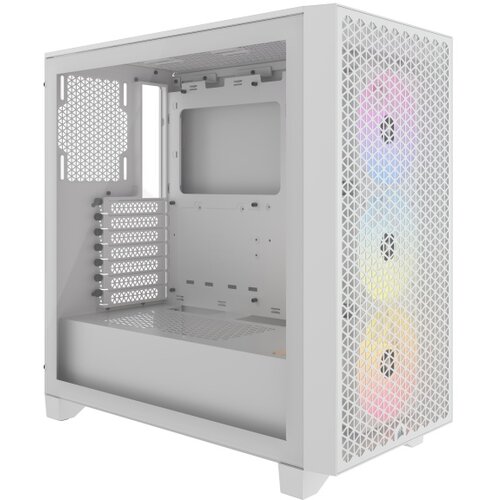 Corsair Kućište 3000D RGB AIRFLOW Mid-Tower White, CC-9011256-WW Cene