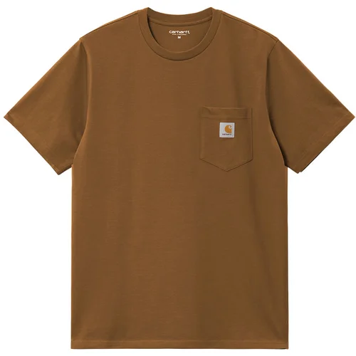 Carhartt WIP S/S Pocket T-Shirt Deep H Brown