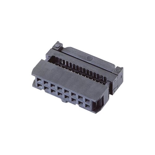 BKL Electronic 10120111 gredni utični konektor s vlačnim rasterećenjem Raster: 2.54 mm Ukupan broj polova: 10 Broj redov Slike
