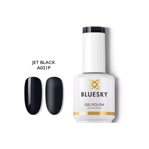  BLUESKY TRAJNI LAK JET BLACK 15ML Slike