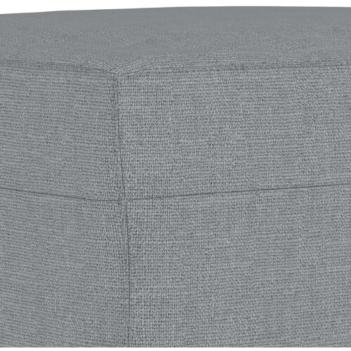  3-dijelni set sofa s jastucima svjetlosivi od tkanine Slike