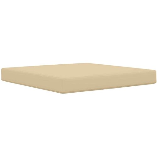  Jastuk za vanjsku sofU Bež 80 x 80 x 8 cm Poliester - Bež 80 x 80 cm 1x sjedalo Slike