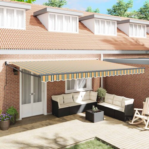  Povlačivi tende &Scaron;areni 500 &times; 300 cm 100% Poliester i Aluminij Cijene