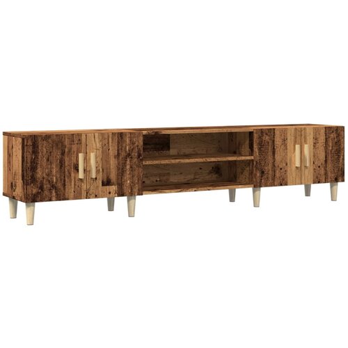 Maison Chic TV omarica - TV enota - Televizijska omarica starinski les 180x31,5x40 cm inženirski les, (21701230) Cene