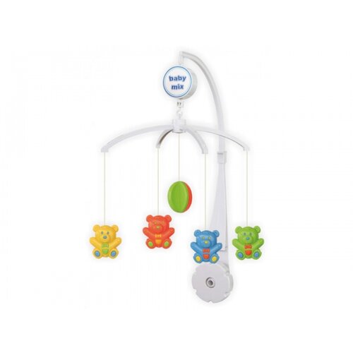Baby Mix Plastična muzička vrteška Medvedići Cene
