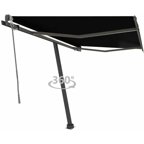  Prostostoječa avtomatska tenda 300x250 cm antracitna, (20728699)