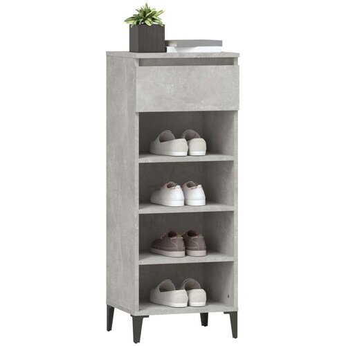 vidaXL stalak za cipele boja betona 40x36x105 cm konstruirano drvo Cene