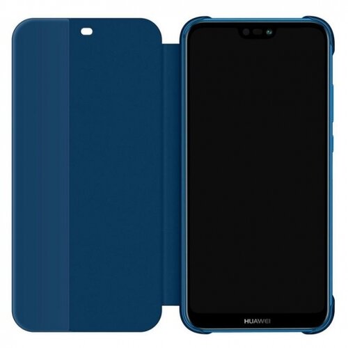 Huawei original preklopna torbica Smart View za P20 PRO moder z okenčkom Slike