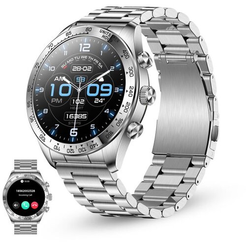 Ksix smartwatch Elite, 1,43" AMOLED zaslon, baterija 7 dana, IP67, srebrni Cijene