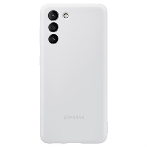 Samsung original galaxy S21 5G silikonska maska ef PG991 siva outlet Slike