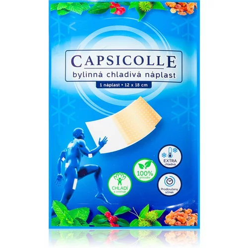 Capsicolle Herbal patch cooling flaster za mišiće, zglobove i ligamente 1 kom