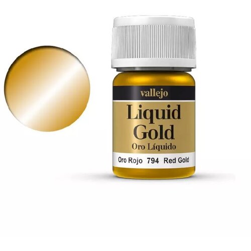 Vallejo red gold (alcohol based) Slike