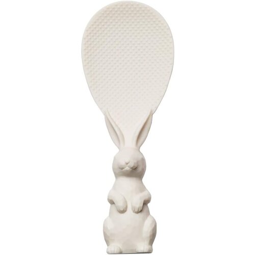 Dardanar Wheat straw rice spoon, cute little rabbit non-stick rice three-dimensional rice spoon, household high temperature resistant spoon, (21065421) Cene