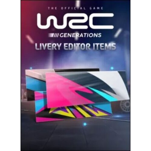 Steam WRC Generations - Livery editor extra items (DLC) (PC) Key GLOBAL Cene