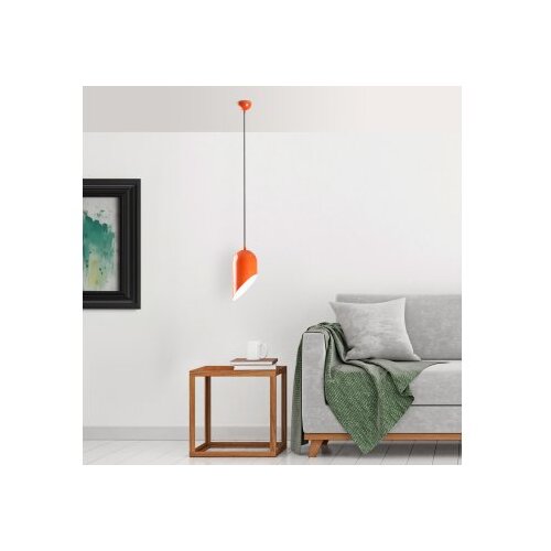 Opviq Luster Kesik, 32-121cm, O14 cm, narandžasta Slike