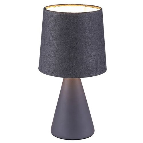 Rabalux nalani stona lampa tekstil/keramika E14 40W siva H25cm Cene